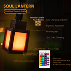 Rechargeable RGB Lamp with Pixel Art Style – LumiCraft Soul Light