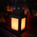 Rechargeable RGB Lamp with Pixel Art Style – LumiCraft Soul Light